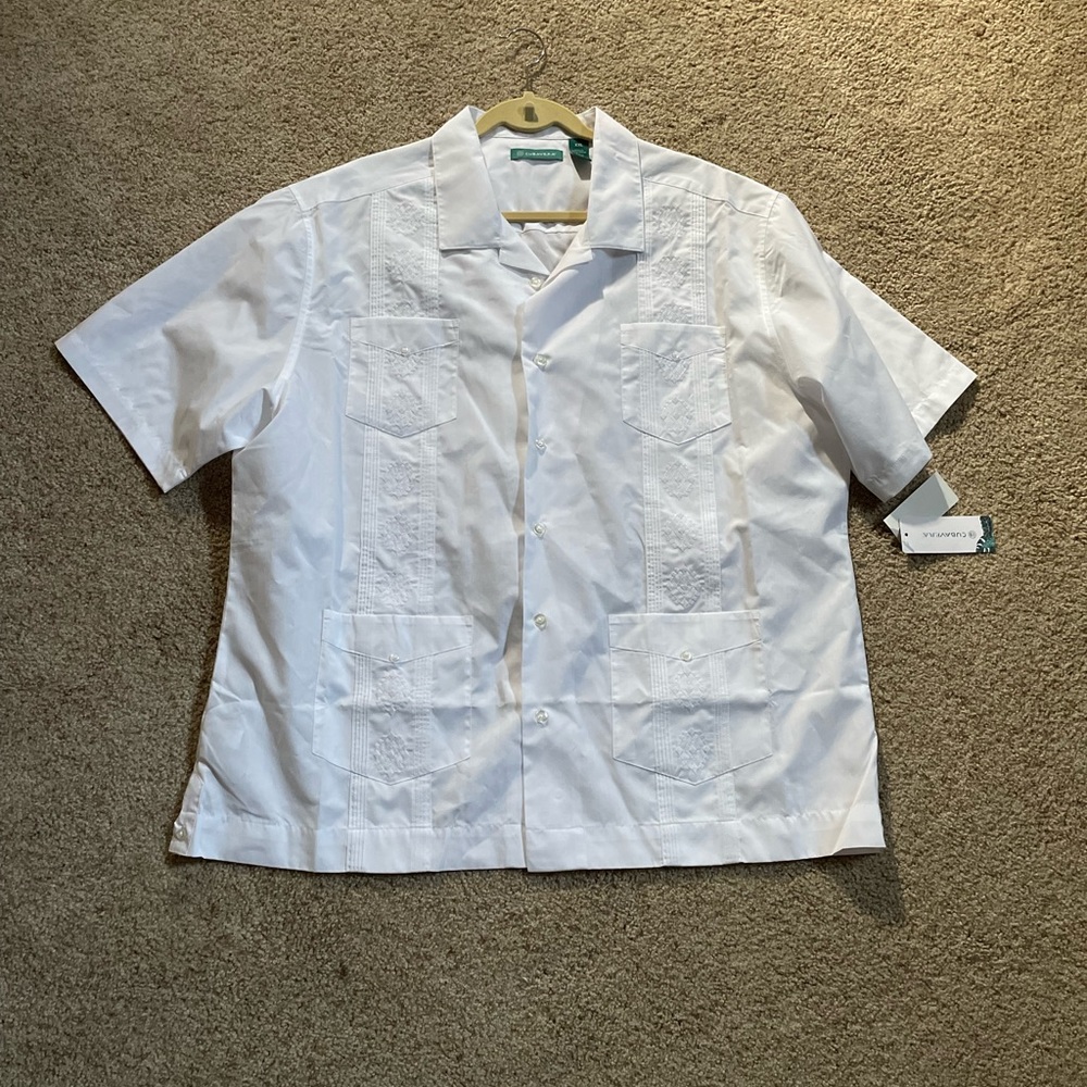 Cubavera White Shirt